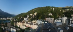 Archiv Foto Webcam St. Moritz Dorf II Ausblick Hotel Schweizerhof Richtung St. Moritz Bad 07:00