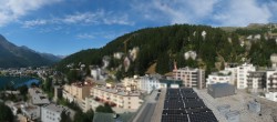 Archiv Foto Webcam St. Moritz Dorf II Ausblick Hotel Schweizerhof Richtung St. Moritz Bad 09:00