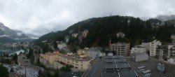 Archiv Foto Webcam St. Moritz Dorf II Ausblick Hotel Schweizerhof Richtung St. Moritz Bad 09:00
