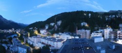 Archived image Webcam St. Moritz village II View from Hotel Schweizerhof towards St. Moritz Bad 03:00