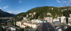Archived image Webcam St. Moritz village II View from Hotel Schweizerhof towards St. Moritz Bad 05:00