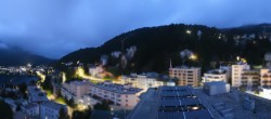 Archived image Webcam St. Moritz village II View from Hotel Schweizerhof towards St. Moritz Bad 03:00