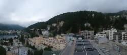 Archived image Webcam St. Moritz village II View from Hotel Schweizerhof towards St. Moritz Bad 05:00