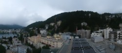 Archived image Webcam St. Moritz village II View from Hotel Schweizerhof towards St. Moritz Bad 06:00