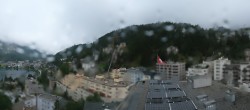 Archived image Webcam St. Moritz village II View from Hotel Schweizerhof towards St. Moritz Bad 07:00