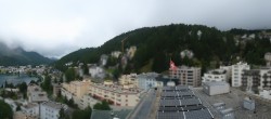 Archived image Webcam St. Moritz village II View from Hotel Schweizerhof towards St. Moritz Bad 09:00