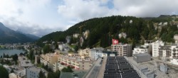 Archiv Foto Webcam St. Moritz Dorf II Ausblick Hotel Schweizerhof Richtung St. Moritz Bad 10:00