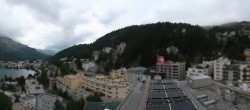 Archiv Foto Webcam St. Moritz Dorf II Ausblick Hotel Schweizerhof Richtung St. Moritz Bad 11:00