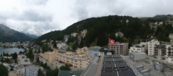 Archiv Foto Webcam St. Moritz Dorf II Ausblick Hotel Schweizerhof Richtung St. Moritz Bad 12:00
