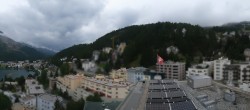 Archiv Foto Webcam St. Moritz Dorf II Ausblick Hotel Schweizerhof Richtung St. Moritz Bad 17:00