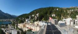Archiv Foto Webcam St. Moritz Dorf II Ausblick Hotel Schweizerhof Richtung St. Moritz Bad 09:00