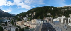 Archiv Foto Webcam St. Moritz Dorf II Ausblick Hotel Schweizerhof Richtung St. Moritz Bad 09:00