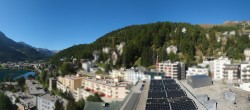 Archiv Foto Webcam St. Moritz Dorf II Ausblick Hotel Schweizerhof Richtung St. Moritz Bad 09:00