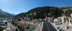 Archiv Foto Webcam St. Moritz Dorf II Ausblick Hotel Schweizerhof Richtung St. Moritz Bad 12:00