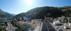 Archiv Foto Webcam St. Moritz Dorf II Ausblick Hotel Schweizerhof Richtung St. Moritz Bad 15:00