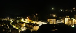 Archiv Foto Webcam St. Moritz Dorf II Ausblick Hotel Schweizerhof Richtung St. Moritz Bad 23:00