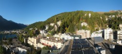 Archiv Foto Webcam St. Moritz Dorf II Ausblick Hotel Schweizerhof Richtung St. Moritz Bad 07:00