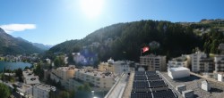 Archiv Foto Webcam St. Moritz Dorf II Ausblick Hotel Schweizerhof Richtung St. Moritz Bad 15:00