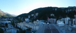 Archiv Foto Webcam St. Moritz Dorf II Ausblick Hotel Schweizerhof Richtung St. Moritz Bad 17:00