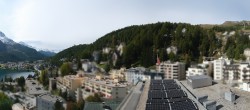 Archiv Foto Webcam St. Moritz Dorf II Ausblick Hotel Schweizerhof Richtung St. Moritz Bad 11:00