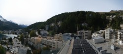 Archiv Foto Webcam St. Moritz Dorf II Ausblick Hotel Schweizerhof Richtung St. Moritz Bad 13:00