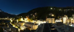 Archiv Foto Webcam St. Moritz Dorf II Ausblick Hotel Schweizerhof Richtung St. Moritz Bad 23:00