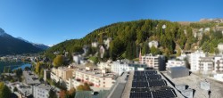 Archiv Foto Webcam St. Moritz Dorf II Ausblick Hotel Schweizerhof Richtung St. Moritz Bad 09:00