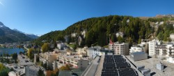 Archiv Foto Webcam St. Moritz Dorf II Ausblick Hotel Schweizerhof Richtung St. Moritz Bad 11:00