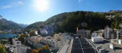 Archiv Foto Webcam St. Moritz Dorf II Ausblick Hotel Schweizerhof Richtung St. Moritz Bad 10:00