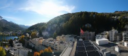 Archiv Foto Webcam St. Moritz Dorf II Ausblick Hotel Schweizerhof Richtung St. Moritz Bad 15:00
