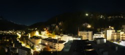 Archiv Foto Webcam St. Moritz Dorf II Ausblick Hotel Schweizerhof Richtung St. Moritz Bad 23:00