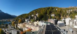 Archiv Foto Webcam St. Moritz Dorf II Ausblick Hotel Schweizerhof Richtung St. Moritz Bad 09:00