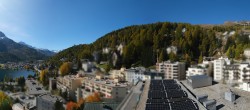 Archiv Foto Webcam St. Moritz Dorf II Ausblick Hotel Schweizerhof Richtung St. Moritz Bad 11:00