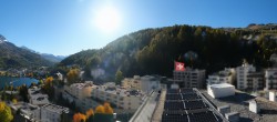 Archiv Foto Webcam St. Moritz Dorf II Ausblick Hotel Schweizerhof Richtung St. Moritz Bad 15:00