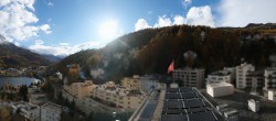 Archiv Foto Webcam St. Moritz Dorf II Ausblick Hotel Schweizerhof Richtung St. Moritz Bad 15:00