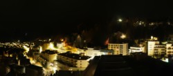 Archiv Foto Webcam St. Moritz Dorf II Ausblick Hotel Schweizerhof Richtung St. Moritz Bad 23:00