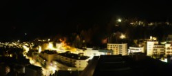 Archiv Foto Webcam St. Moritz Dorf II Ausblick Hotel Schweizerhof Richtung St. Moritz Bad 03:00