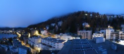Archived image Webcam St. Moritz village II View from Hotel Schweizerhof towards St. Moritz Bad 05:00