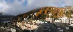 Archived image Webcam St. Moritz village II View from Hotel Schweizerhof towards St. Moritz Bad 07:00