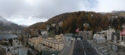Archived image Webcam St. Moritz village II View from Hotel Schweizerhof towards St. Moritz Bad 11:00