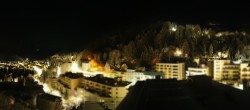 Archived image Webcam St. Moritz village II View from Hotel Schweizerhof towards St. Moritz Bad 03:00