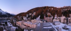 Archiv Foto Webcam St. Moritz Dorf II Ausblick Hotel Schweizerhof Richtung St. Moritz Bad 06:00