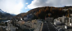 Archiv Foto Webcam St. Moritz Dorf II Ausblick Hotel Schweizerhof Richtung St. Moritz Bad 13:00