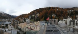 Archiv Foto Webcam St. Moritz Dorf II Ausblick Hotel Schweizerhof Richtung St. Moritz Bad 13:00