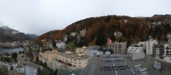 Archiv Foto Webcam St. Moritz Dorf II Ausblick Hotel Schweizerhof Richtung St. Moritz Bad 13:00