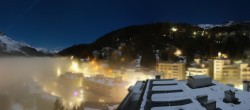 Archiv Foto Webcam St. Moritz Dorf II Ausblick Hotel Schweizerhof Richtung St. Moritz Bad 23:00