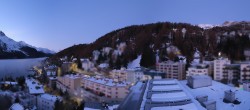 Archiv Foto Webcam St. Moritz Dorf II Ausblick Hotel Schweizerhof Richtung St. Moritz Bad 06:00