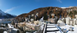 Archiv Foto Webcam St. Moritz Dorf II Ausblick Hotel Schweizerhof Richtung St. Moritz Bad 09:00