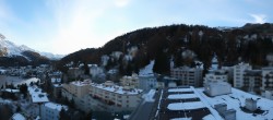 Archiv Foto Webcam St. Moritz Dorf II Ausblick Hotel Schweizerhof Richtung St. Moritz Bad 15:00
