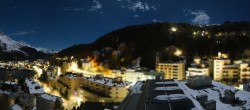 Archived image Webcam St. Moritz village II View from Hotel Schweizerhof towards St. Moritz Bad 03:00